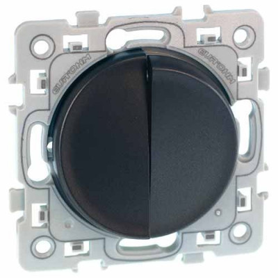 Double va et vient SQUARE Eurohm - anthracite EUR'OHM