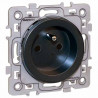 Prise murale 2P+T 16A SQUARE - Eurohm - anthracite EUR'OHM