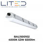 Etanche LED BALDER 1500 Gris 4000K 52W 6500lm ON/OFF LITED