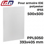 Plaque de montage polyester pour armoire étanche IP55 IDE