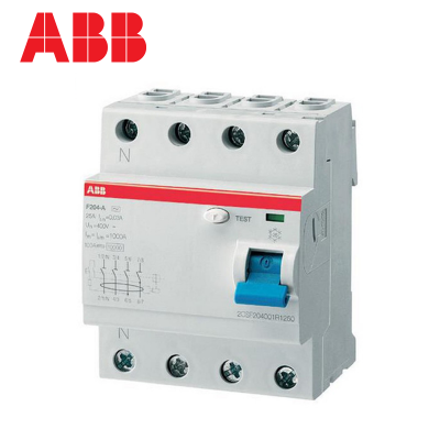 Interrupteur différentiel tétra 3P+N 30mA type A ABB