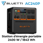 AC240P Station d'énergie portable 2400 W / 1843 Wh Bluetti