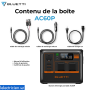 AC60P Station d'énergie portable 600 W / 504 Wh Bluetti