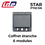 Porte de remplacement coffret IDE STAR 6 modules IDE