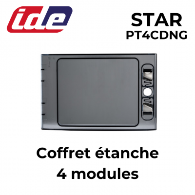 Porte de remplacement coffret IDE STAR 4 modules IDE