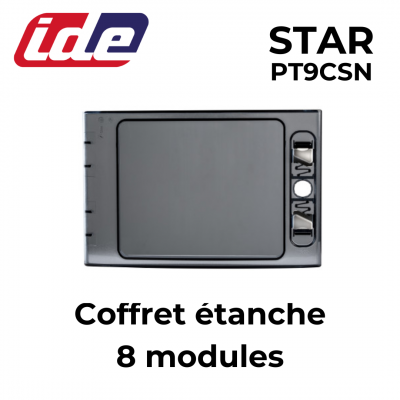 Porte de remplacement coffret IDE STAR 8 modules IDE