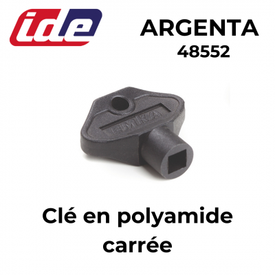 Clé polyamide carrée IDE