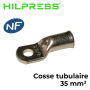 Cosses tubulaires cuivre 35mm² certifiées NF HILPRESS