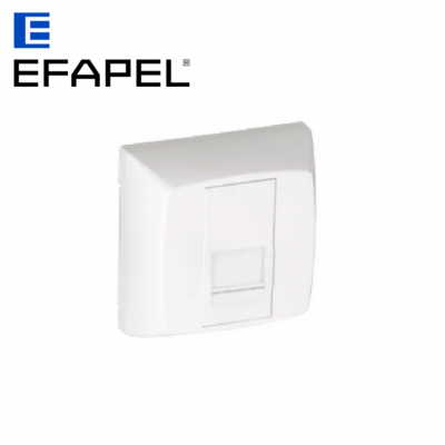 Prise informatique RJ45 Cat. 6 UTP blanc EFAPEL