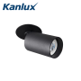 Spot en saillie noir orientable max 35W pour éclairage intérieur CHIRO KANLUX