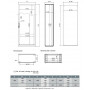 Armoire industrielle Argenta Plus BIG - IP65/55 - simple porte IDE