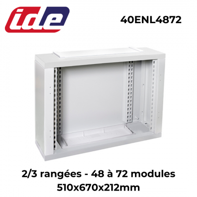 Armoire électrique de distribution IP30/IP40 Atlantic IDE - vendue vide IDE