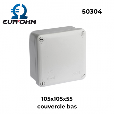 Boîte de dérivation étanche IP55 - 960° - face lisse EUR'OHM