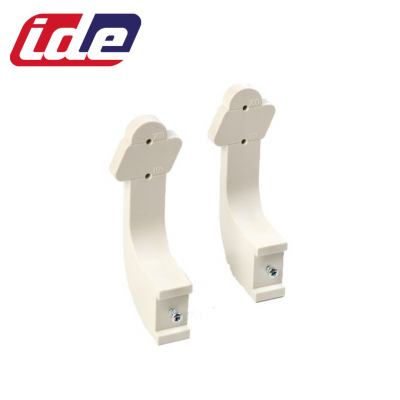 Support goulotte cablage horizontal (2 pièces) IDE