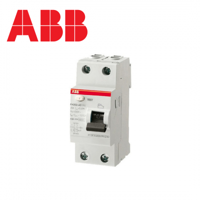 Interrupteur différentiel bipolaire - 30mA - Type A - 25A à 63A ABB