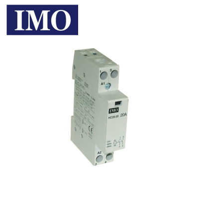 Contacteur modulaire 2NO à 4NO - 20A ou 25A - 24V IMO