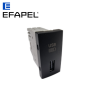 Chargeur USB type A - 1 module pour goulotte EFAPEL