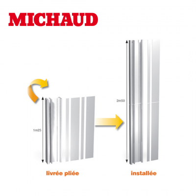 Goulotte GTL pliante 13 modules MICHAUD