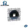 Prise murale RJ45 anthracite SQUARE EUR'OHM