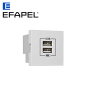 Double chargeur USB type A EFAPEL