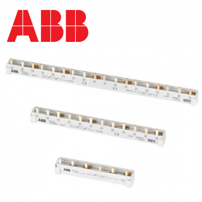 Peigne bipolaire 2P - 63/80A - 12 à 58 modules - 10 ou 16mm² ABB