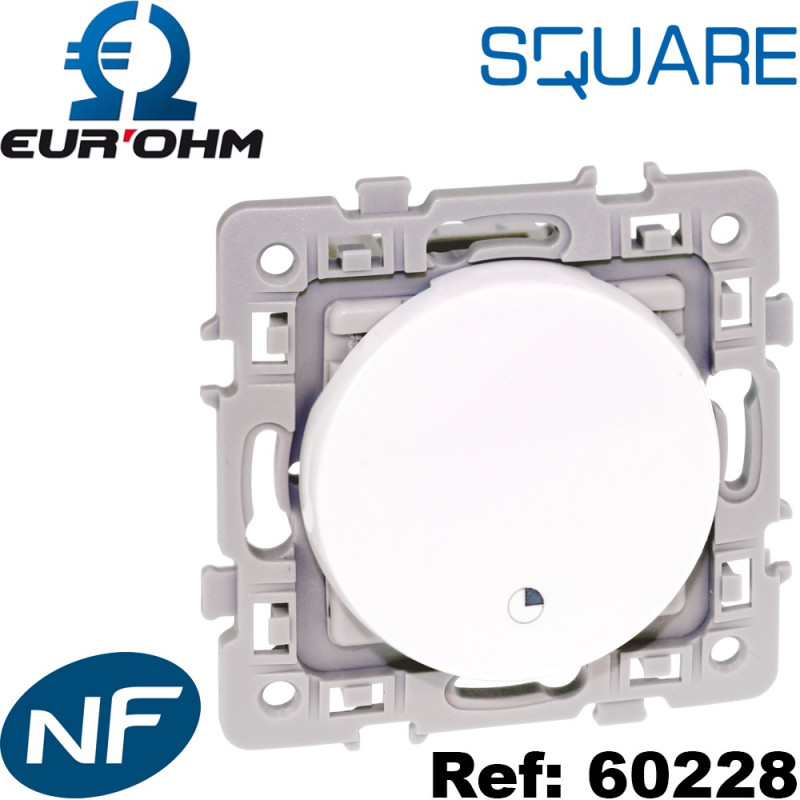 Interrupteur temporisé programmable NF Square Eurohm dès 29€ HT