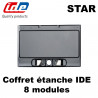 Porte de remplacement pour coffret étanche IDE Star IDE