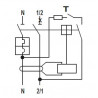 Disjoncteur différentiel Phase Neutre - 4,5kA - 30mA - Type AC - Courbe C - 6A à 40A ABB