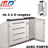 Gaine à câble externe pour armoire ATLANTIC IP40 IDE