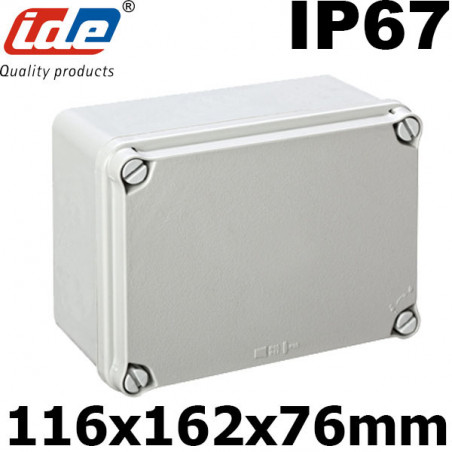 Boitier électrique étanche IP67