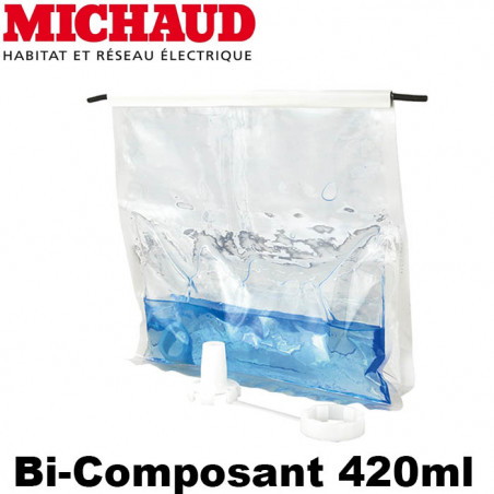 Gel bi-composant à prise rapide 420ml MICHAUD