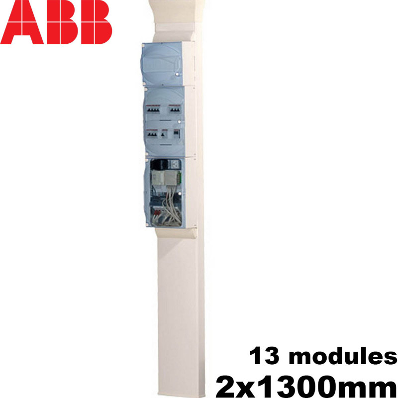 Goulotte GTL ABB 13 modules à 60,70€ HT